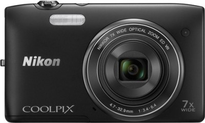 Nikon Coolpix S3500 4.7 - 32.9mm Point & Shoot Camera