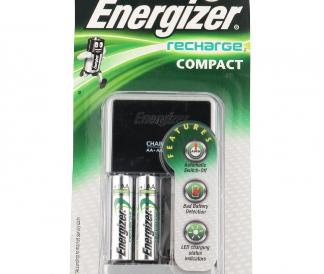 Energizer Rechargeable Battery W/charger 2aa 1400mah