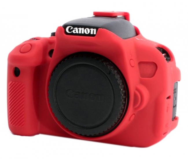Axcess Silicon Case For Canon 650d Red