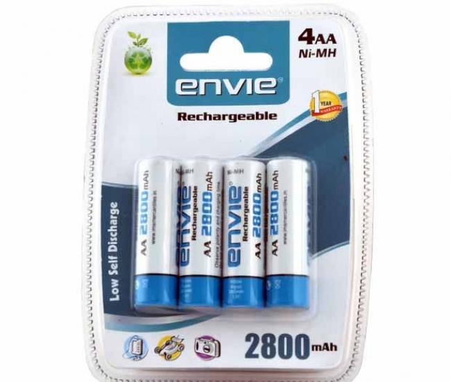 Envie AA 2800 4PL Battery