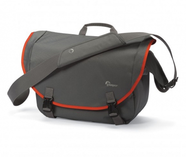 Lowepro Camera Bag Passport Messenger (grey/orange) Camera Bag