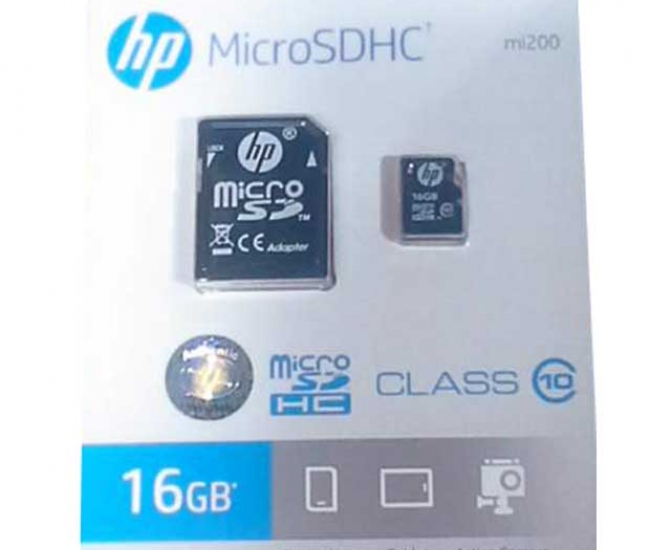 HP 16 GB Micro SD Card