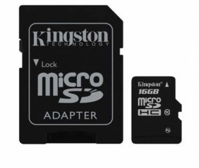 Kingston 16 Gb Micro Sd Card Class 10