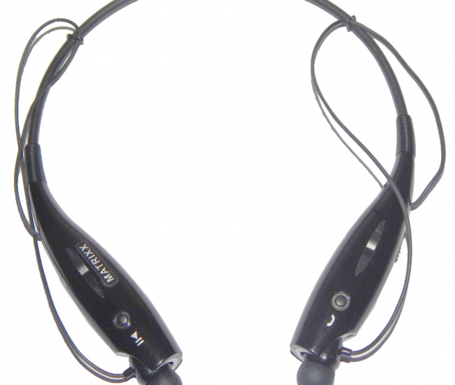 Matrixx Bluetooth Headphones - Black