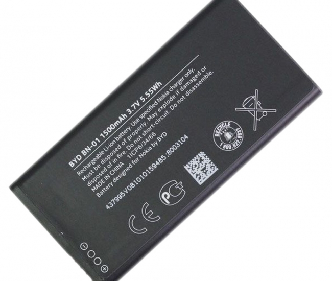 Nokia Bn01 Battery 1500 Mah For Nokia X