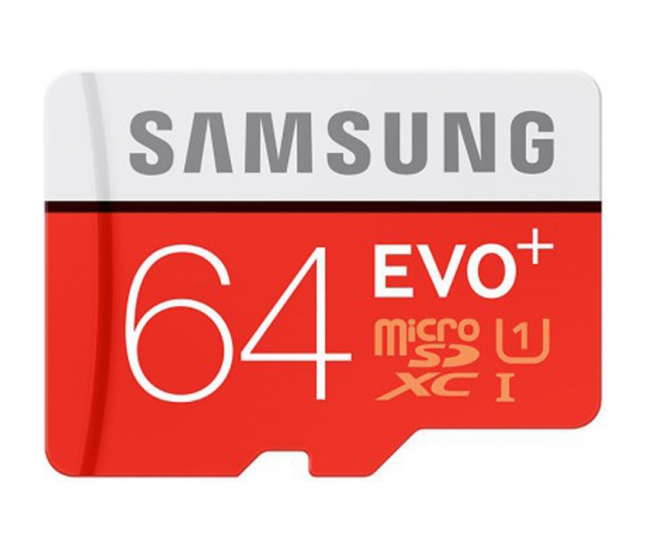 Samsung 64 Gb Uhs-i 80mb/s Class 10 Evo Plus Micro Sdxc Card (with Sd Adapter)