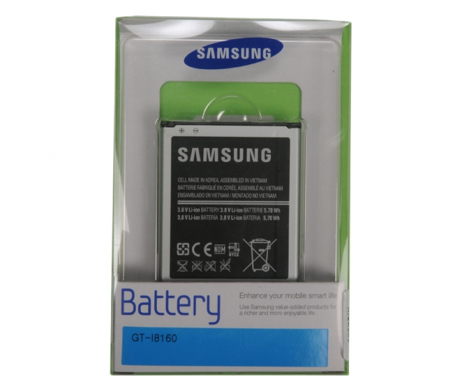 Samsung S7562, Gt-i8160, Gt-i8190, S7560, Gt-i860 Original Mobile Battery Of The Model Eb425161lu With 1500 Mah