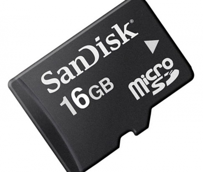Sandisk 16 GB Micro SD Card Class 4
