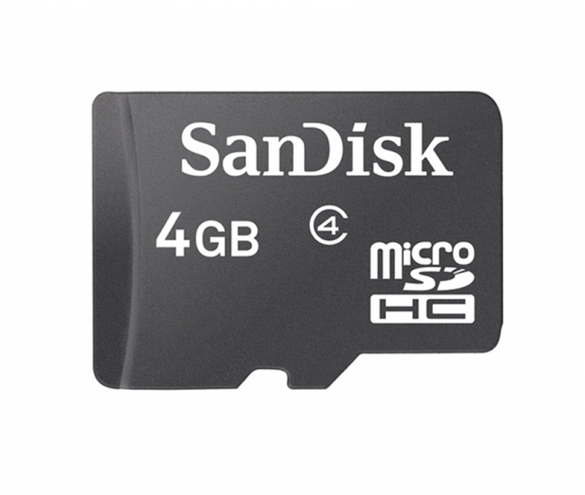 Sandisk 4 GB Micro SD Card