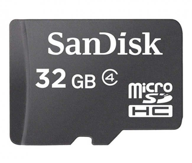 Sandisk 32 Gb Memory Card - Class 4