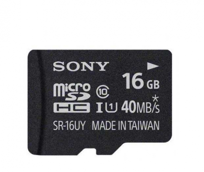 Sony 16 GB Micro SDHC Memory Card Class 10