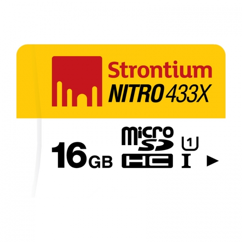 Strontium 16 Gb Nitro 433x (65mb/s) Memory Card