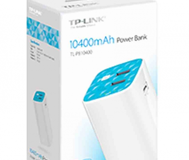 Tp-link 10400mah Portable Power Bank - White