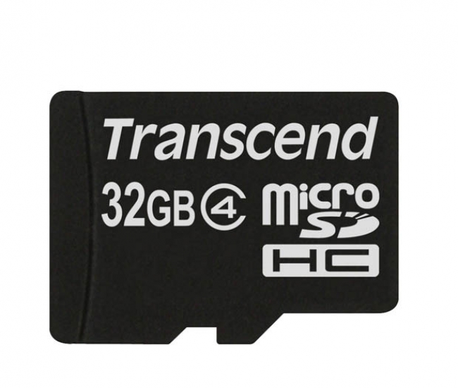 Transcend MicroSD Card 32GB Class 4