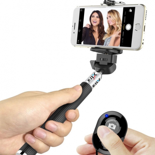 Xtra Click Ace Bluetooth Selfie Stick- Black