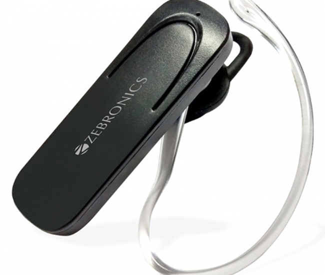 Zebronics Bh502 Wireless Bluetooth Headset - Black
