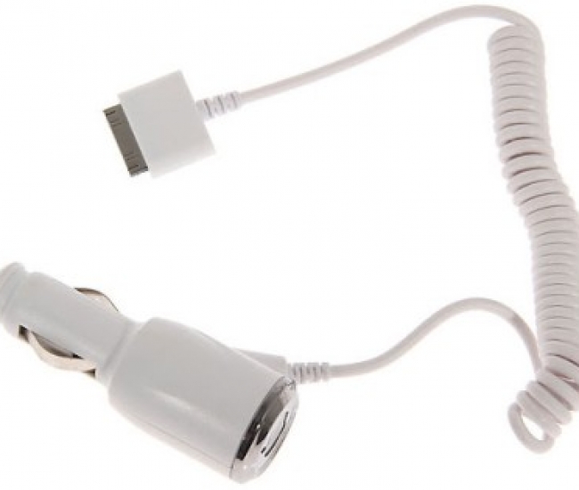 Callmate iPhone Car Charger for iPhone 3G, 4 and 4S
		