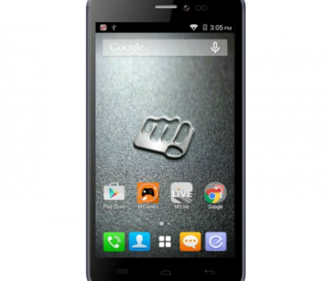Micromax Canvas Pep Q371 Smart Mobile Phone - Blue