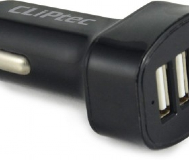 Cliptec 2.4 amp Car Charger