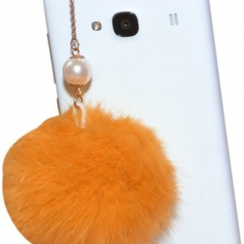 GooDiT Rabbit hair Audio Jack Orange Anti-dust Plug
		