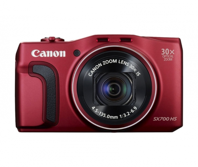 Canon SX700HS 16.1 to 18 MP Point & Shoot Digital Cameras ( Red )