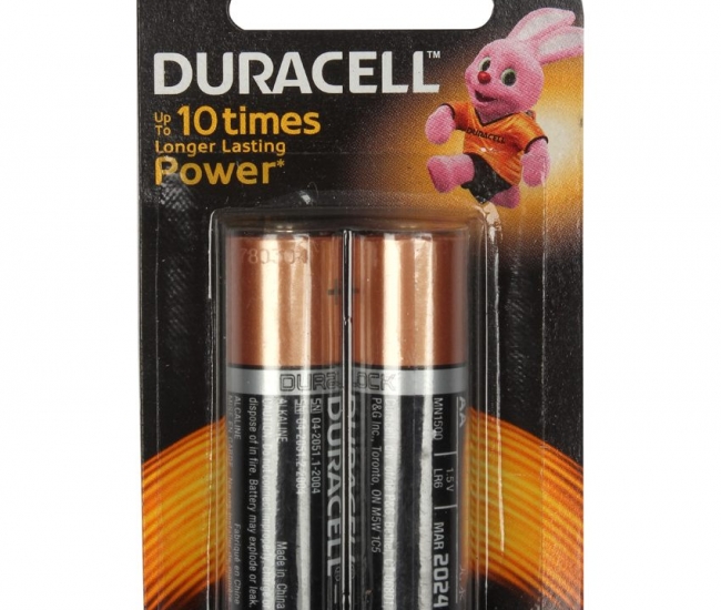 Duracell Aa 2s Battery - Pack Of 2