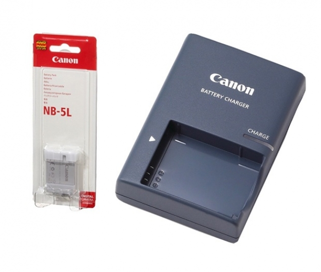Gfd Compatiable Canon Battery Nb-5l Canon Sd700 Sd770 + Cb-2lxe Charger Include
