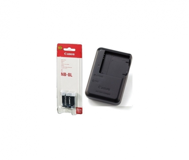 Gfd Compatiable Canon Nb-8l Lithium-ion Battery Pack + Canon Cb-2la Charger Include