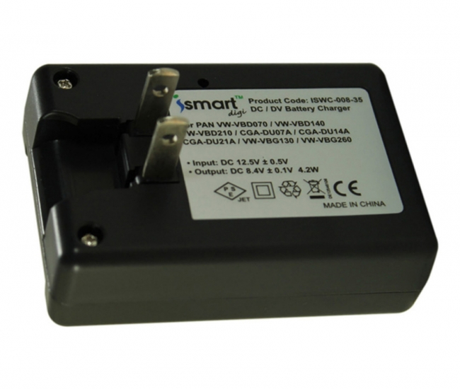 Ismart Camera Battery Charger For En-el11/li-60b - Black