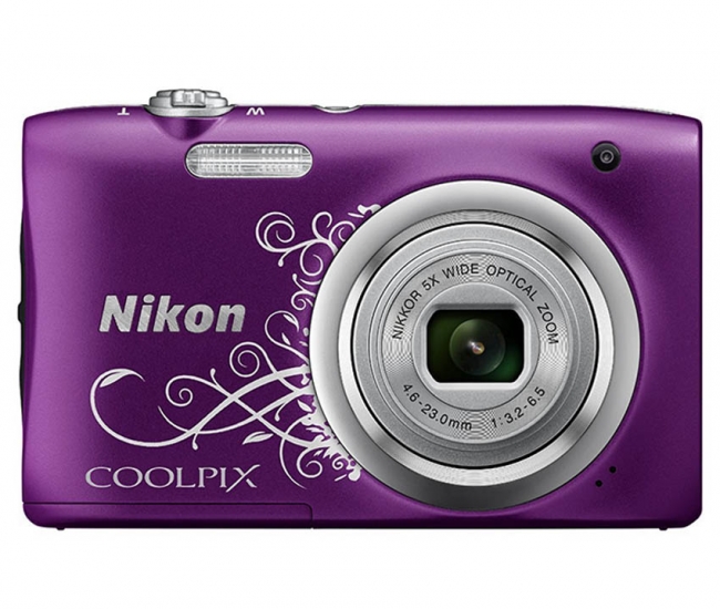Nikon Coolpix A100 20.1mp Digital Camera - Purple