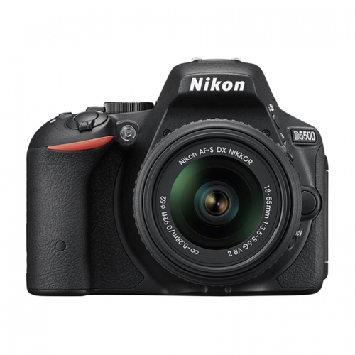 Nikon D5500 With Af-s 18-55 Mm Vrii + Af-s 55-200 Mm Digital-slr - Black