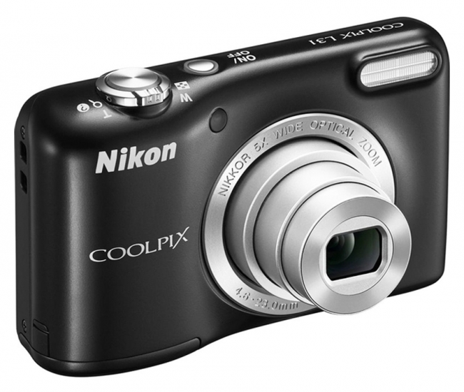 Nikon L31 Digital Camera - Black