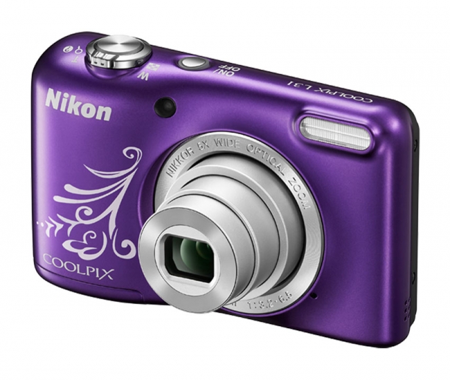 Nikon L31 Digital Camera - Purple