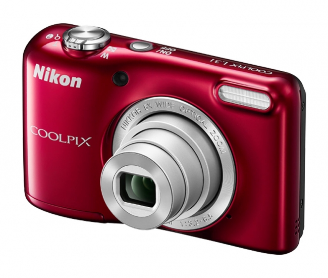 Nikon L31 Digital Camera - Red