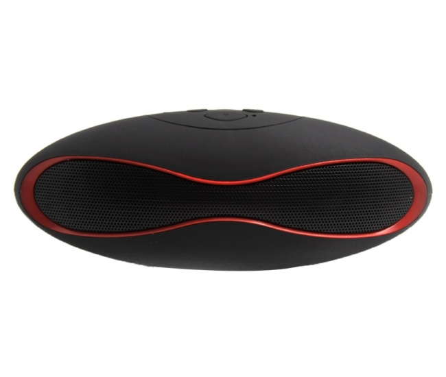 Ph Artistic Wireless Bluetooth Rugby Portable Speaker-black