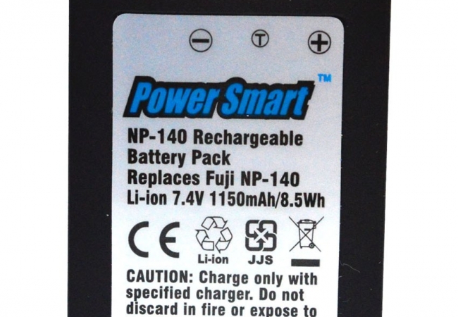 Power Smart 1150 Mah 7.4v Li-ion Battery For Fuji Np140