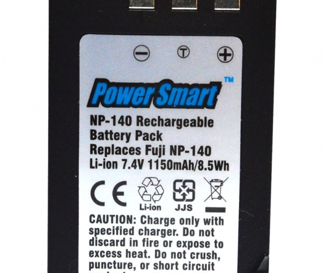 Power Smart 1150 Mah 7.4v Li-ion Battery For Fuji Np140