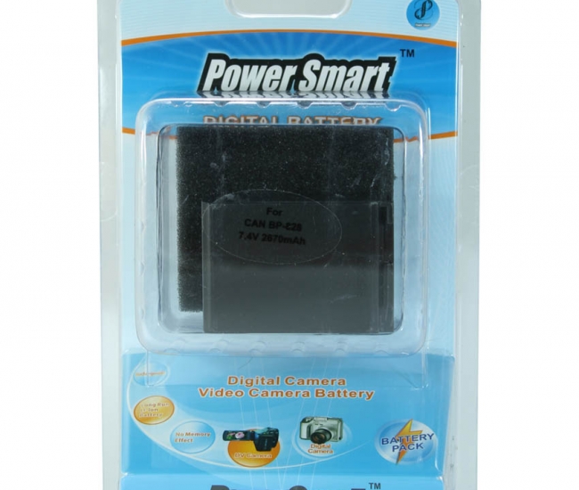 Power Smart 2670mah Replacement Battery For Canon Bp-828