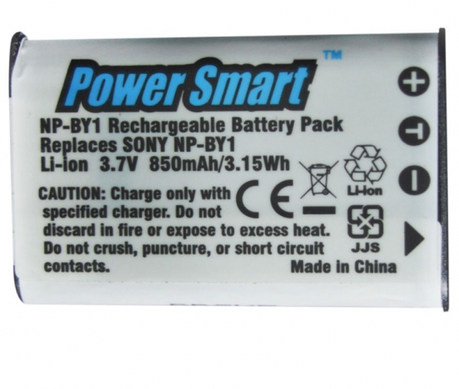 Power Smart 3.7v Li-ion Rechargable Battery For Sony Np-by1