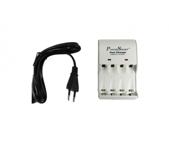 Power Smart 5 Hour Fast Cell Charger For Ni-mh Aa Aaa Rechargeable Batteries