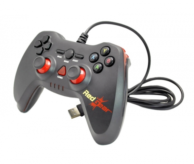 Red Gear Highline Wired Controller Gamepad PC