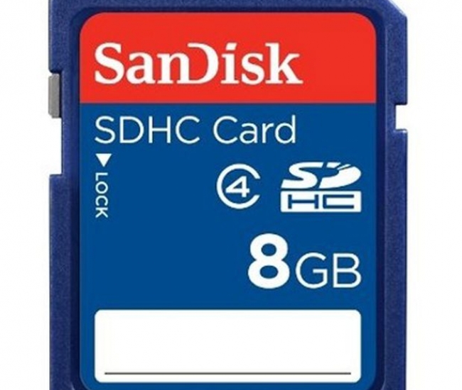 Sandisk 8gb Ultra Sdhc Card Class 4