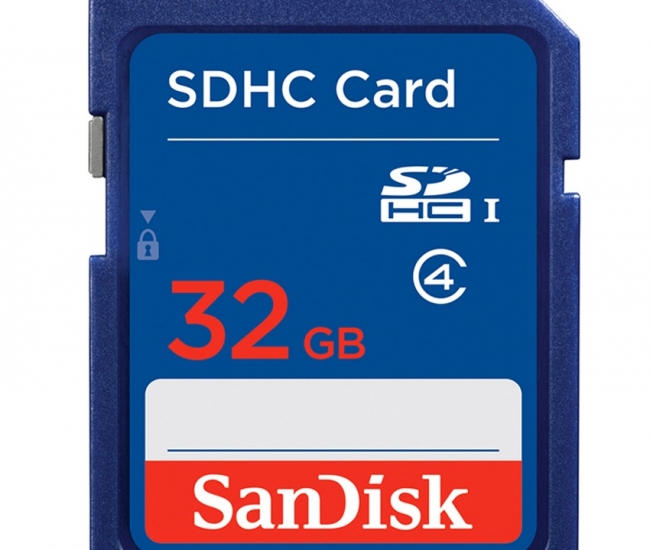 Sandisk SDHC 32 GB Memory Card