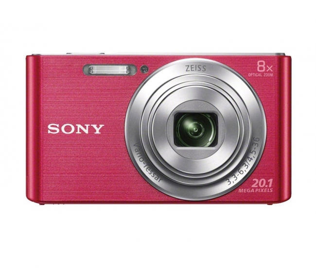 Sony CyberShot DSC W830 20.1MP Point & Shoot Digital Camera (Pink)