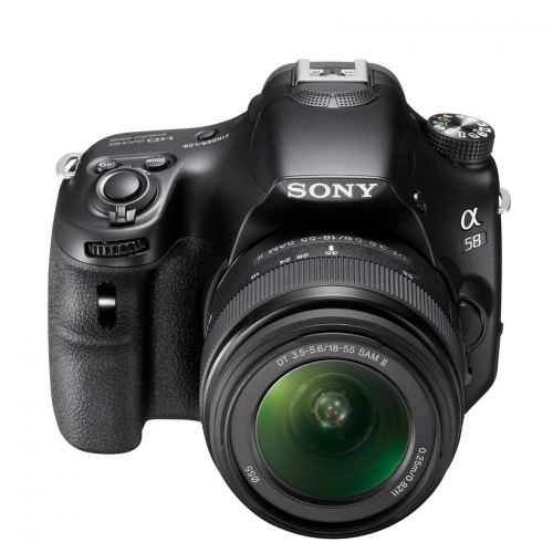 Sony SLT-A58K SLR with SAL 18-55mm Kit Lens
