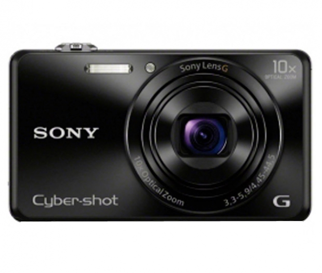 Sony Cyber-shot DSC-WX220 Point & Shoot Camera- (Black)