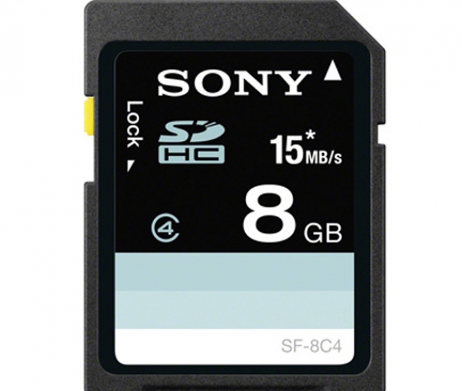 Sony SDHC SF-4N4 8GB Memory Card