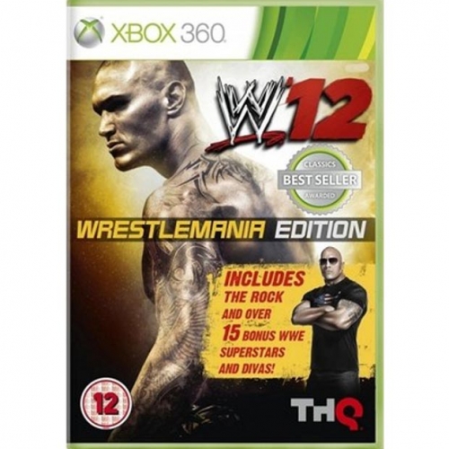 WWE 12 Wrestlemania Edition Xbox 360