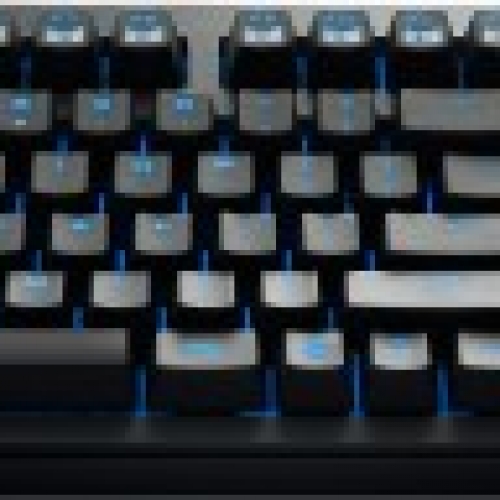 Cooler Master Qucikfire Ultimate Mechanical Keyboard with Blue Cherry Keys Wired USB Gaming Keyboard