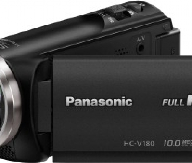 Panasonic VIDEO CAMERA HC-V180 Full HD 28mm WIDE LENS Camcorder Camera